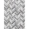 Better Than Paper® Bulletin Board Roll, 4' x 12', Herringbone White Wood Design, Pack of 4